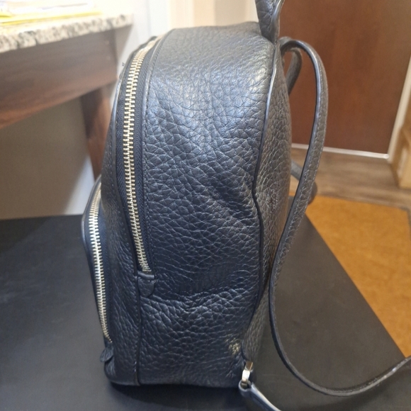 KATE SPADE NY Black Carter Street Caden Small Leather Backpack Purse Bag - Picture 5 of 16